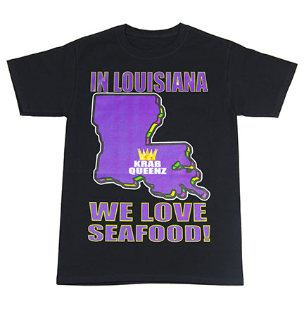 In Louisiana We Love Seafood T-Shirt