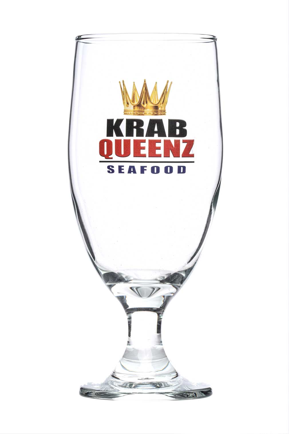 Krab Queenz Beer Glass